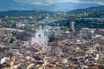Fotobehang basilica de santa croce lecce in Florence © ThomasMellergaard
