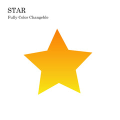 Yellow Star Vector