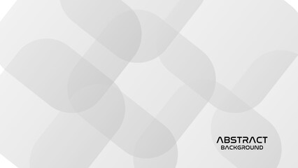 Abstract white geometric shape background. Modern square lines pattern. Minimal geometric design. Futuristic concept. Suit for poster, banner, brochure, cover, presentation, website, flyer