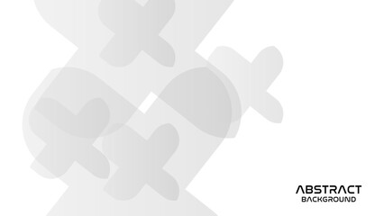 Abstract white geometric shape background. Modern square lines pattern. Minimal geometric design. Futuristic concept. Suit for poster, banner, brochure, cover, presentation, website, flyer