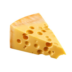 Appetizing cheese, on a transparent background, png, 300 dpi
