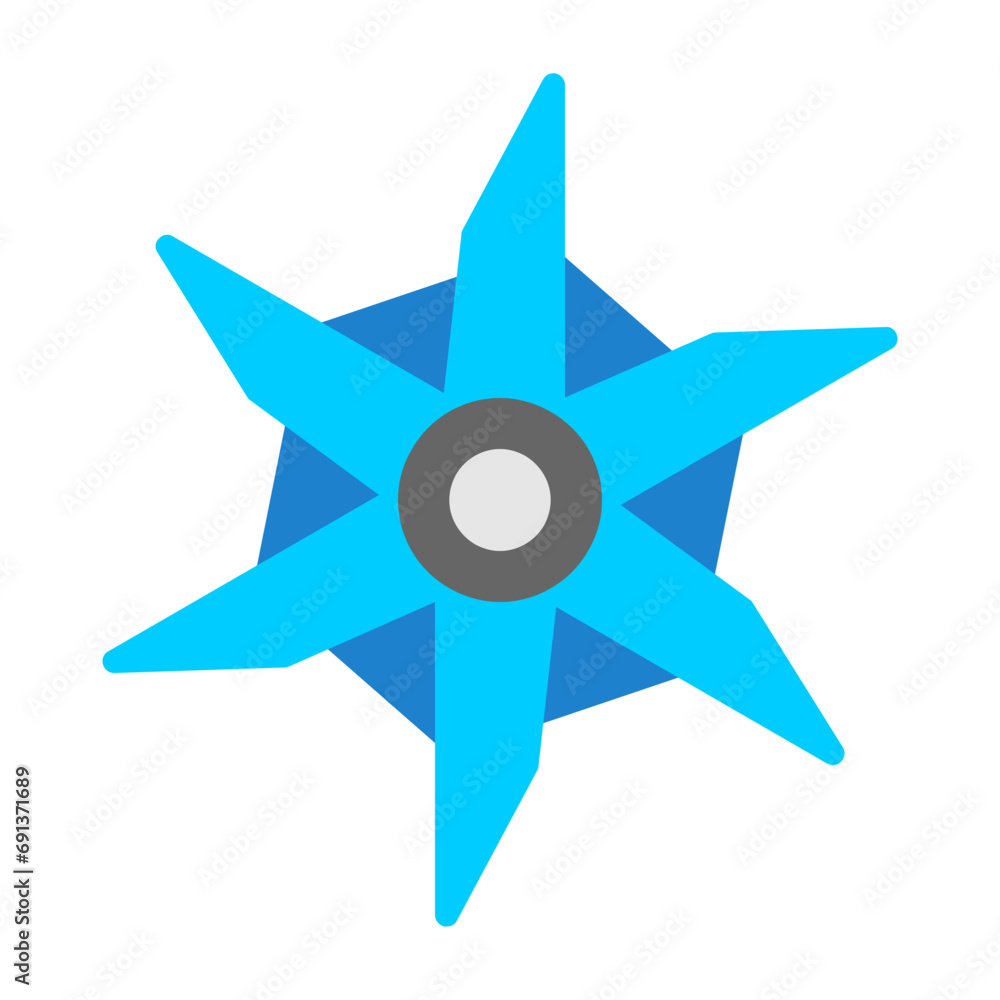 Canvas Prints pinwheel icon