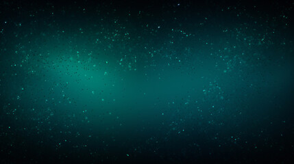 Fototapeta na wymiar Dark green glowing background. Grainy gradient background texture. webpage header banner design