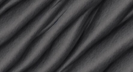 Black white silk satin fabric abstract background. Drapery fold crease wavy crumpled. Light shiny glitter shimmer shine. Luxury beauty rich. Sexy. Fluid flow liquid effect. Design. generative, AI.