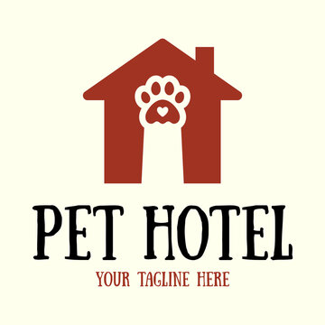 Dog or pet grooming and washing logo design template. Pet Care salon sign. Vector illustration.