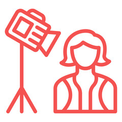 Fashion Shoot Icon Style