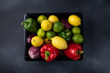 Food containers in the kitchen