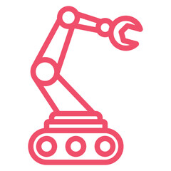 Autonomous Robotics Icon Style