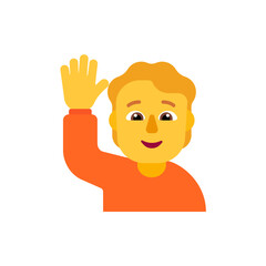 Person Raising Hand