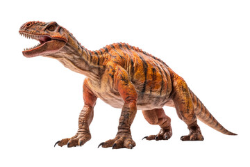 Fototapeta premium Prehistoric Predator Replica isolated on transparent background