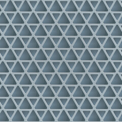 Abstract triangles seamless pattern. Modern stylish texture. Geometric pattern. Repeating geometric shapes with shadows. Color gradient. Vector color background.