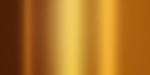 Foto op Plexiglas Seamless gold metal texture. Golden gradient background, textured metallic template © gojalia