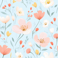 seamless floral pattern