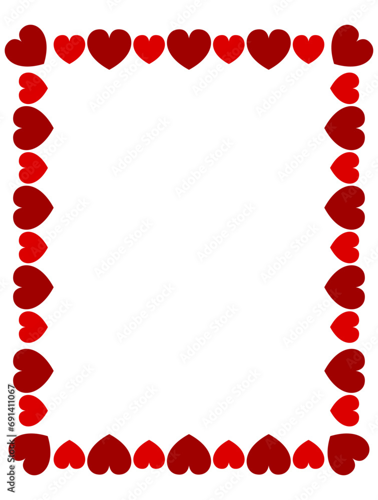 Poster heart surface frames , romantic frames in surface , surface frame with heart pattern design, valenti