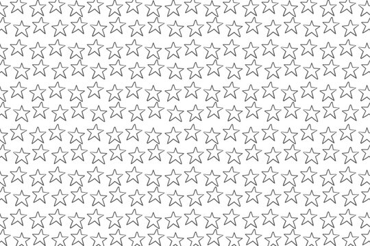 star seamless pattern tribal line vector background