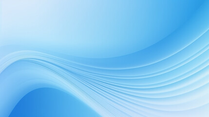 Blue pastel wave gradient background. PowerPoint and webpage landing page background.