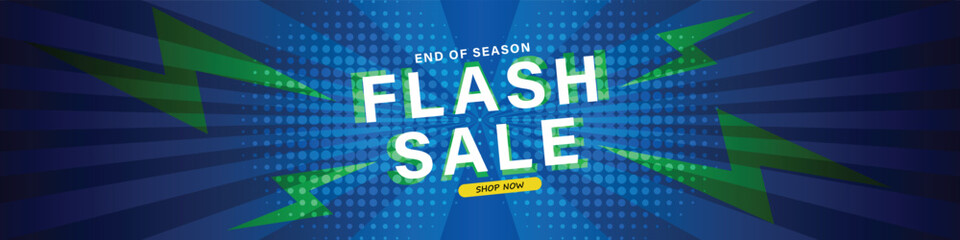 Sale banner template design . Super Sale, end of season special offer banner. vector illustration.