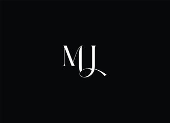 MJ creative logo design and initial logo