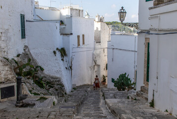 Ostuni, Italy - one of the most beautiful villages in South Italy, Ostuni displays a wonderful Old...