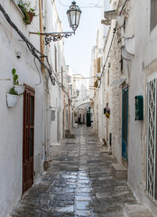 Ostuni, Italy - one of the most beautiful villages in South Italy, Ostuni displays a wonderful Old...