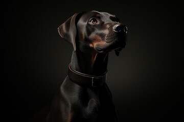 Smart Dog Collar. Monitor Purebreds Activity and Health, Transmitting Data to Smartphone