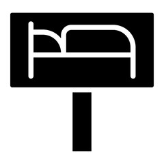 hotel sign glyph