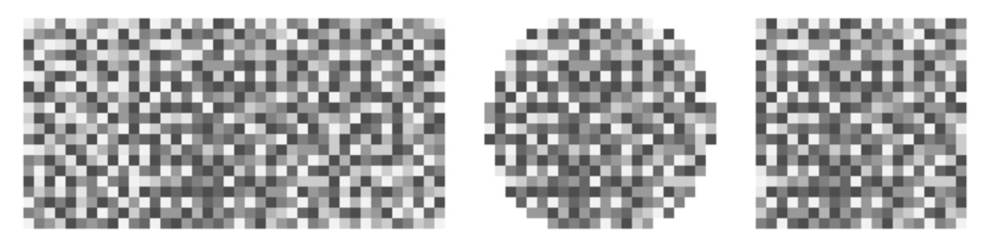 Censored pixel square background illustration.