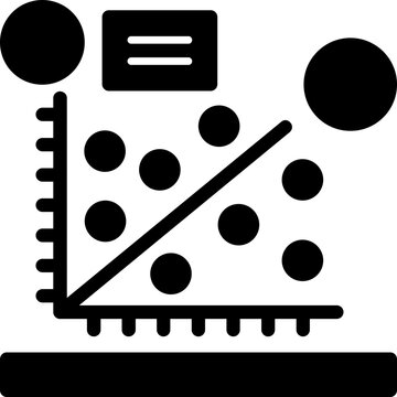 Scatter plot Icon
