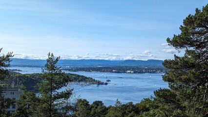Fototapeta na wymiar Fjord.