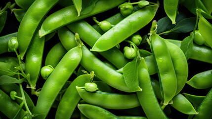 Legume green pod raw vegetables closeup fresh food background vegetarian organic healthy freshness