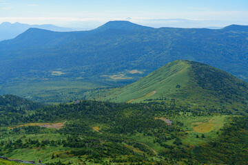 Naklejka premium 夏の八甲田山 日本百名山登山