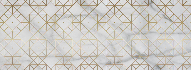 3d decorative geometric structure background pattern, digital ceramic tile, interior wall texture. - obrazy, fototapety, plakaty