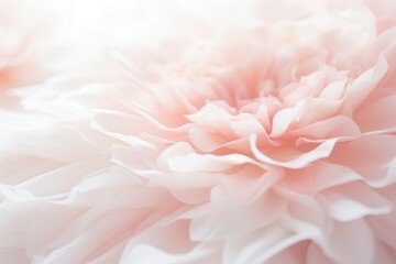 Fototapeta premium Floral background in peach color, 2024 year trend