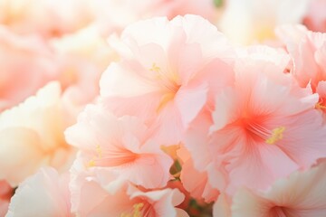 Floral background in peach color, 2024 year trend