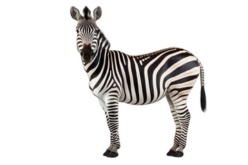 ZEBRA PNG isolated on white transparent background
