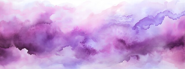 Abstract watercolor paint background painting - Purple color with liquid fluid marbled paper...