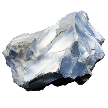 A raw chunk of the rare earth element europium with visible metallic flakes