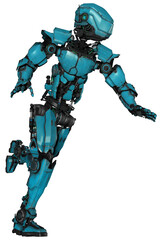 Robot running