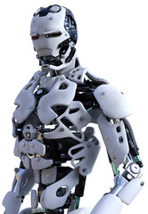 Robot head shoulders