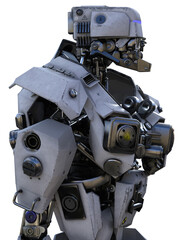 Robot head shoulders