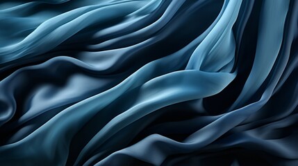 Fototapeta premium A mesmerizing display of intricate patterns and textures captured in an abstract work of fabric art