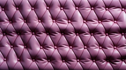 A detailed view of a luxurious indoor setting featuring a vibrant purple fabric with a striking pattern on its soft pink leather upholstery