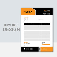 invoice design template 