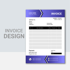 invoice design template 