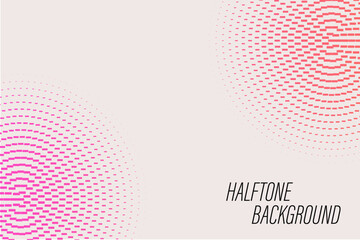Halftone Dots Background