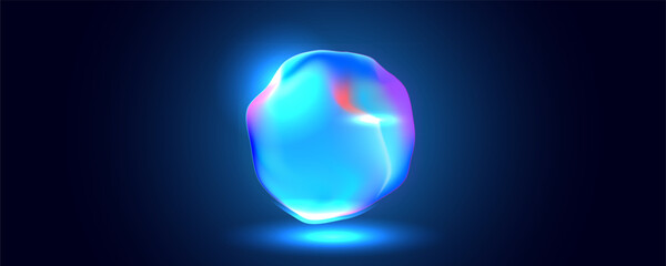Virtual assistant technology circle assistant in electronic devices vector eps10