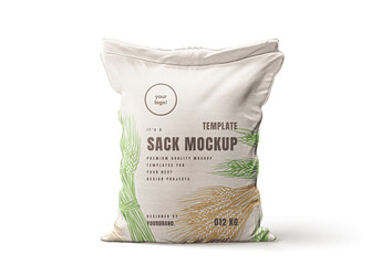 Wheat Sack Mockup