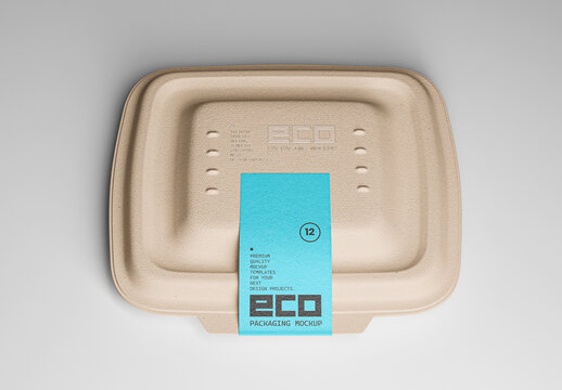 Take Away Food Container Mockup