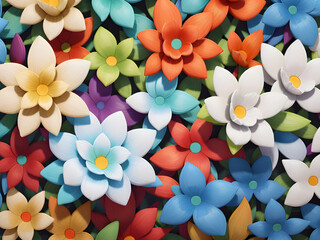 Colorful Flower Background