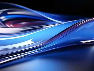 Modern colorful wave stripes pattern background